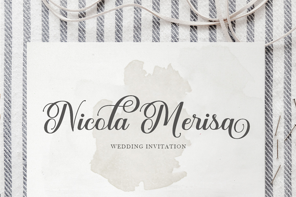 Methiya, a Script Font by Gatype (Photo 3 of 5)