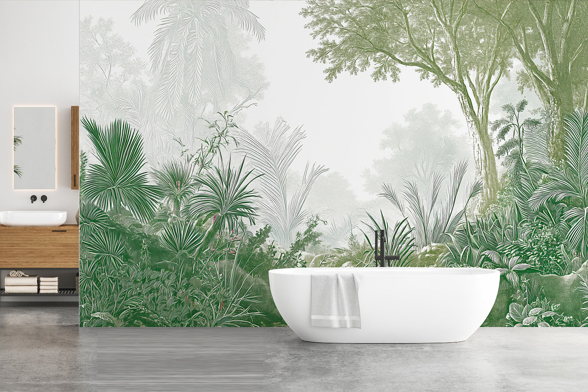 Mural Series Forest Views, a Wallpaper Graphic by Muzi pear studio (Photo 5 of 12)