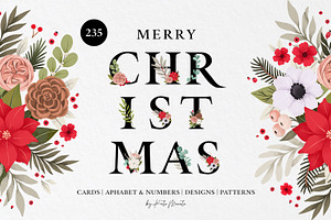 Sale. Christmas cards & Alphabet