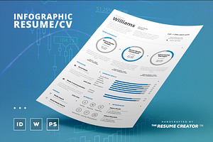 Infographic Resume/Cv Template Vol.3