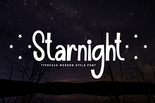 Starnight | Script Font