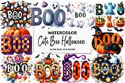 Cute Boo Halloween Sublimation, an Illustration by DreamArtGraphic (Thumbnail 1 of 4)
