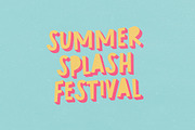 Wicked Awesome Cutout font, a Sans Serif Font by Nicky Laatz (Thumbnail 6 of 8)