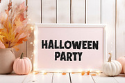 Calling Monsters Spooky Halloween Fo, a Script Font by BarcelonaShop (Thumbnail 8 of 9)