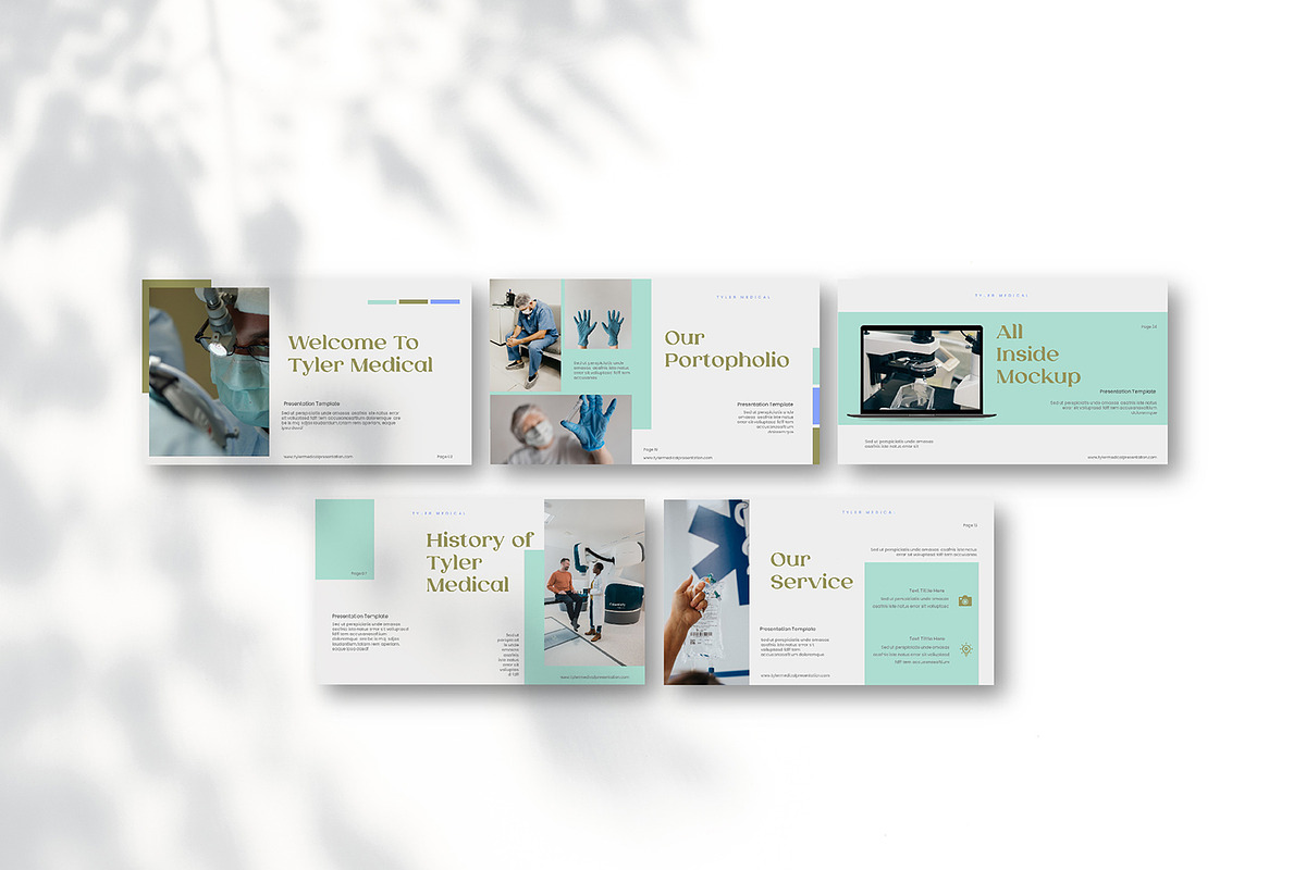 Tyler Medical Google Slides Template, a Presentation Template by nyilstudio (Photo 2 of 7)