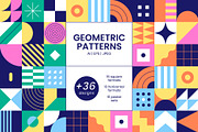 Geometric Pattern Compositions, a Decorative Illustration by Léo Alexandre (Thumbnail 1 of 25)
