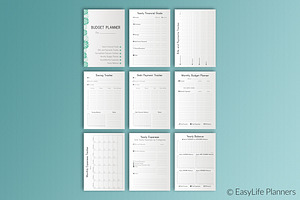 Budget Planner A4 Size Printable