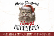 Christmas Cat Sublimation Bundle, an Animal Illustration by RossiGalleria (Thumbnail 3 of 11)