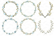 Wedding Floral Clipart & Vectors, an Illustration by Amanda Ilkov (Thumbnail 3 of 4)