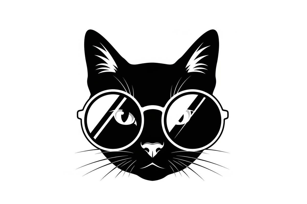 Cool Cat Silhouette Vector Bundle, an Illustration by Designs_River (Photo 26 of 51)