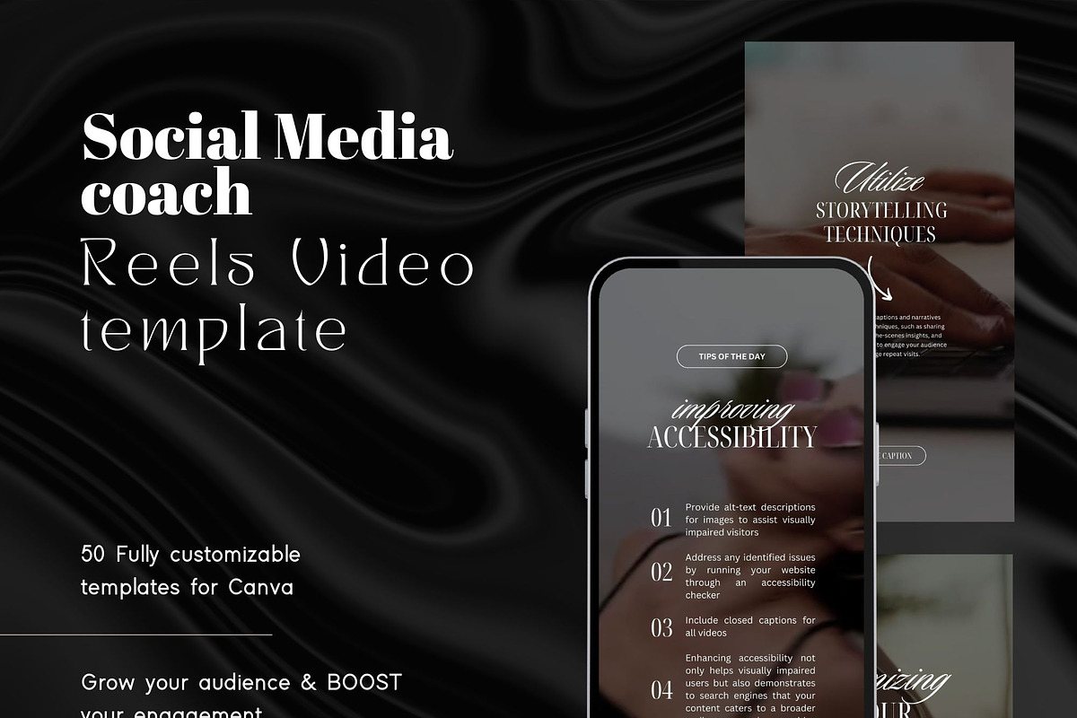 Social Media Manager Reel Templates, a Social Media Template by design4social (Photo 5 of 9)