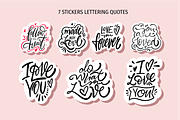 Love Doodles & Valentine Stickers, a Seasonal Illustration by Oktyabr (Thumbnail 9 of 10)