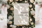 Minimal Welcome Sign Canva bd006, a Poster Template by TyphoonStudio (Thumbnail 5 of 10)