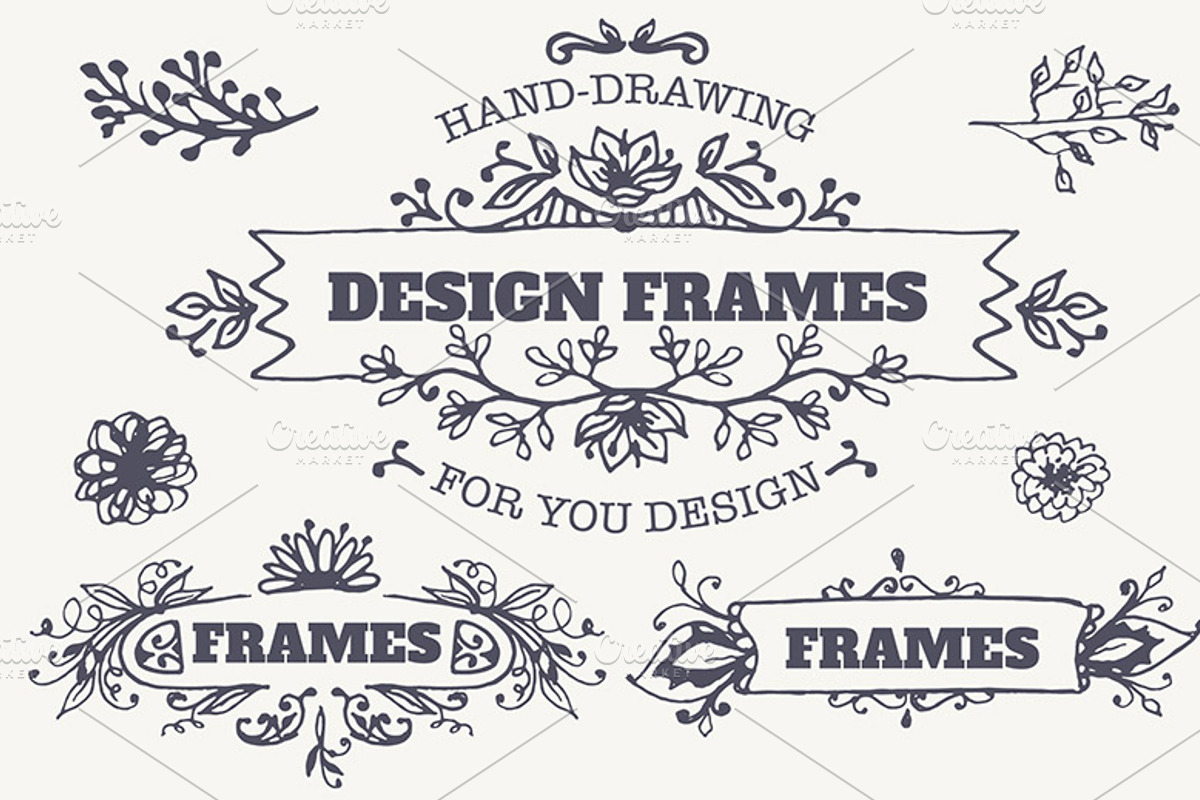 *50* SPRING FRAMES, a Decorative Illustration by ARSCOR (Photo 2 of 9)