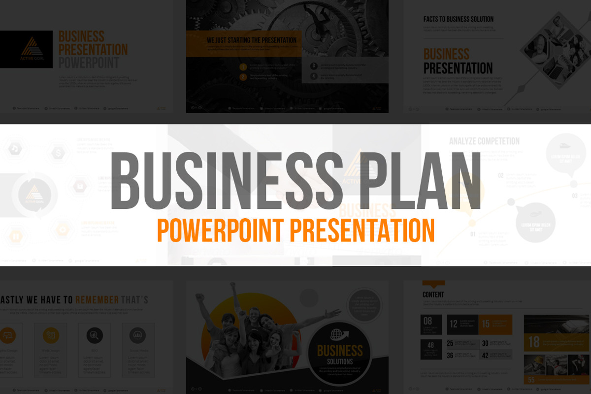 PowerPoint Presentation Template, a Presentation Template by ContestDesign (Photo 1 of 10)