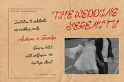 Letter of Berlin Classic Script Font, a Script Font by Myn Type (Thumbnail 3 of 14)