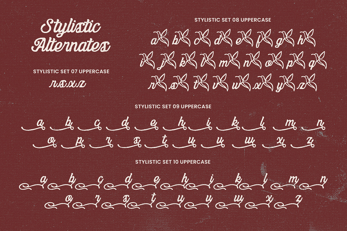 Coastal Angels Typeface, a Script Font by alit design (Photo 16 of 17)
