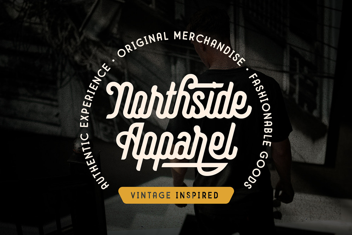 Montagna - Elegant Monoline, a Script Font by Arterfak Project (Photo 6 of 13)