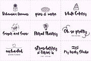 StrawberryShortcake LOGO KIT + Bonus, a Branding & Logo Template by theinkaffair (Thumbnail 3 of 13)