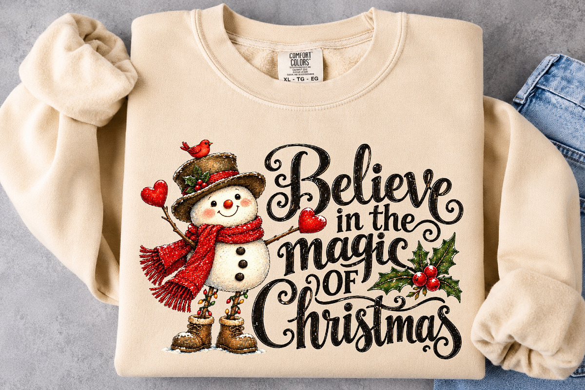Believe In The Magic Of Christmas, a Seasonal Illustration by Craft Nest (Photo 5 of 6)