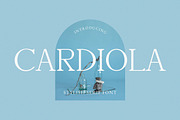 Cardiola - Modern Stylish Serif, a Serif Font by TypeLogue (Thumbnail 1 of 5)