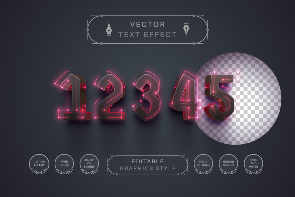 Velvet - Editable Text Effect, a Layer Style Add-On by rwgusev (Photo 2 of 5)