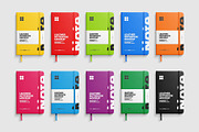 Leather Notebook Hardcover Mockup, a Books & Magazine Mockup by PrimeMockup (Thumbnail 6 of 16)