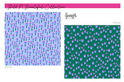 Boho Floral Seamless Patterns, a Pattern Graphic by FINEAPPLE (Thumbnail 3 of 10)