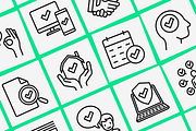 Approved | 25 Thin Line Icons, an Outline Icon by Alex Blogoodf (Thumbnail 9 of 15)