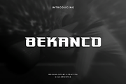 Bekanco, a Font by garismantra (Thumbnail 1 of 4)