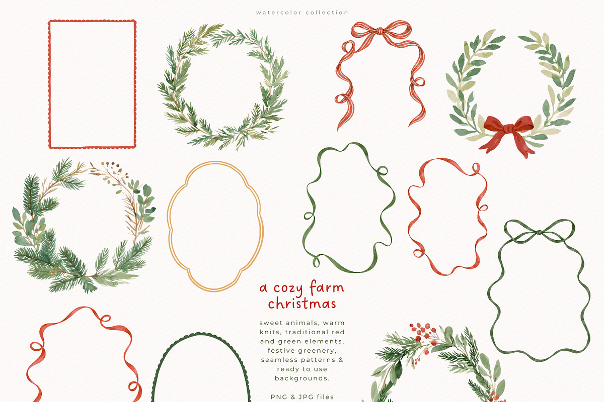A Cozy Farm Collection, a Seasonal Illustration by PeDe Designs (Photo 7 of 9)