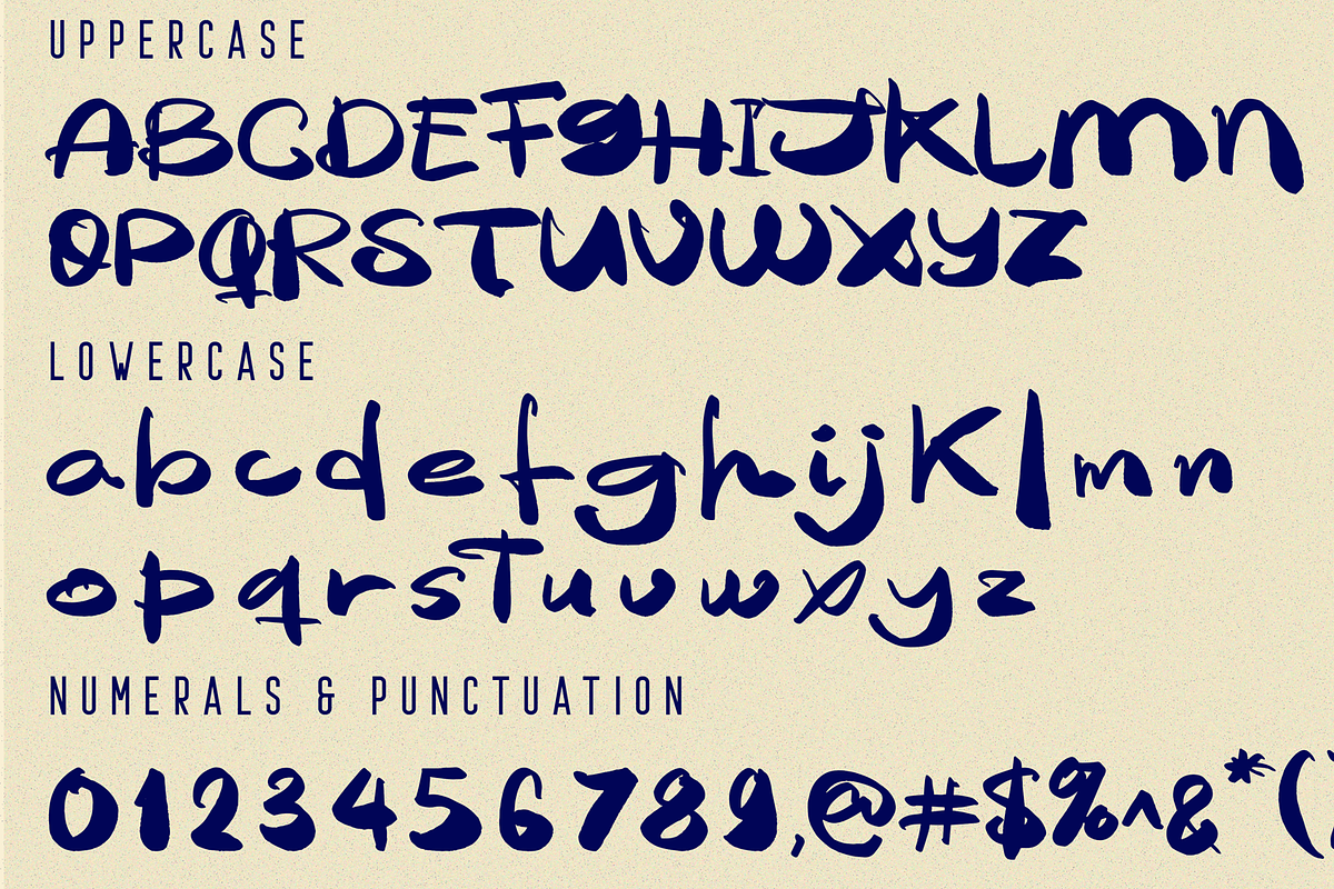 James Herriot Brush Font, a Script Font by 177Studio (Photo 7 of 7)