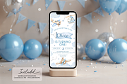 Vintage Plane 1st Bday Digital Evite, a Templates & Theme by VeliusCreativeStudio (Thumbnail 2 of 3)