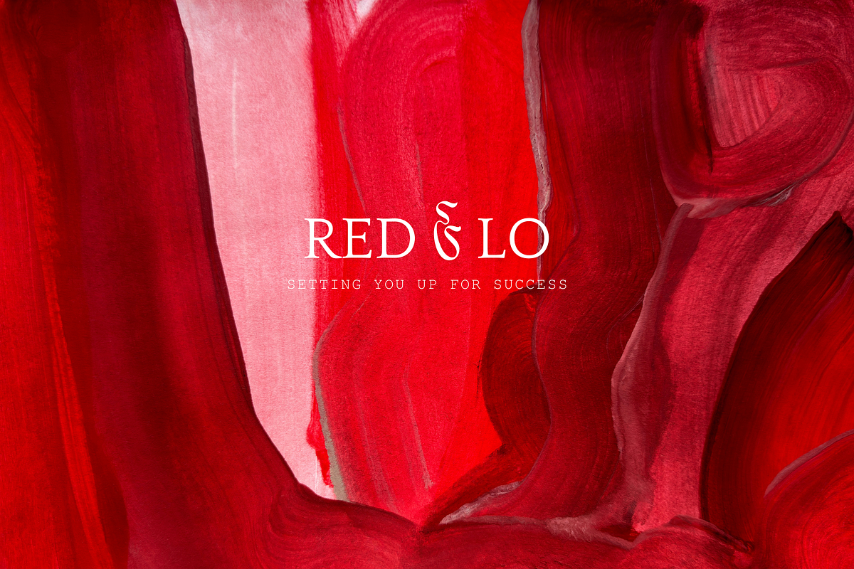Red expression modern artwork, a Texture Illustration by identity.ART (Photo 9 of 9)