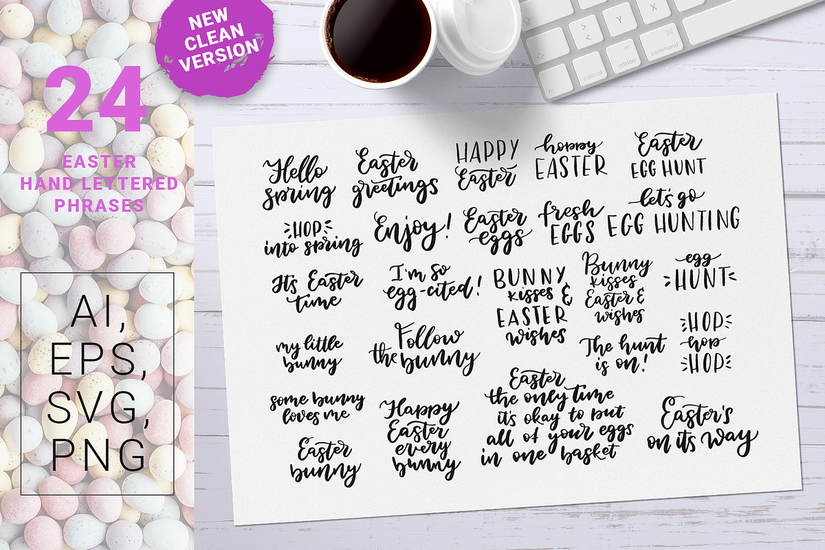 Fresh Eggs - Easter design kit, an Object Graphic by Gray Cat Graphics (Photo 6 of 15)