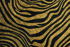 Striking golden and black stripes, a Photo by Pavel_design