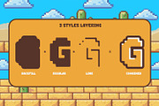 Gamebrick, a Symbol Font by din-studio.com (Thumbnail 8 of 11)