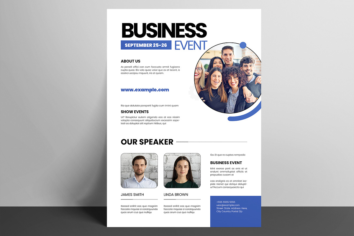 Business Innovation Flyer, a Flyer Template by ClickPaint_Studio (Photo 2 of 3)