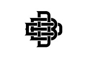 DBD DDB BDD Monogram Logo, a Branding & Logo Template by Buqancreative (Thumbnail 1 of 2)