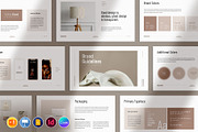 Brand Guidelines Template, a Presentation Template by TemplatesForest