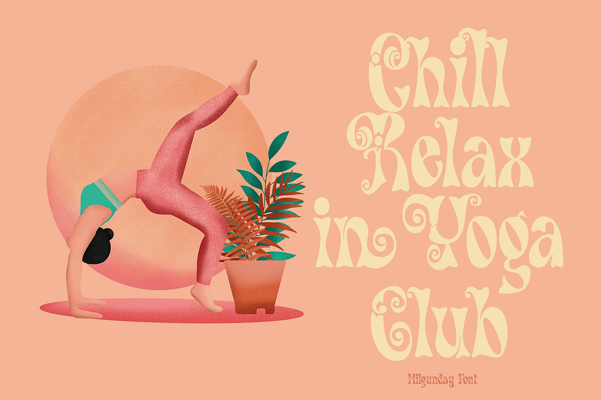 Milgunday Vintage Font, a Blackletter Font by madeDeduk (Photo 6 of 10)
