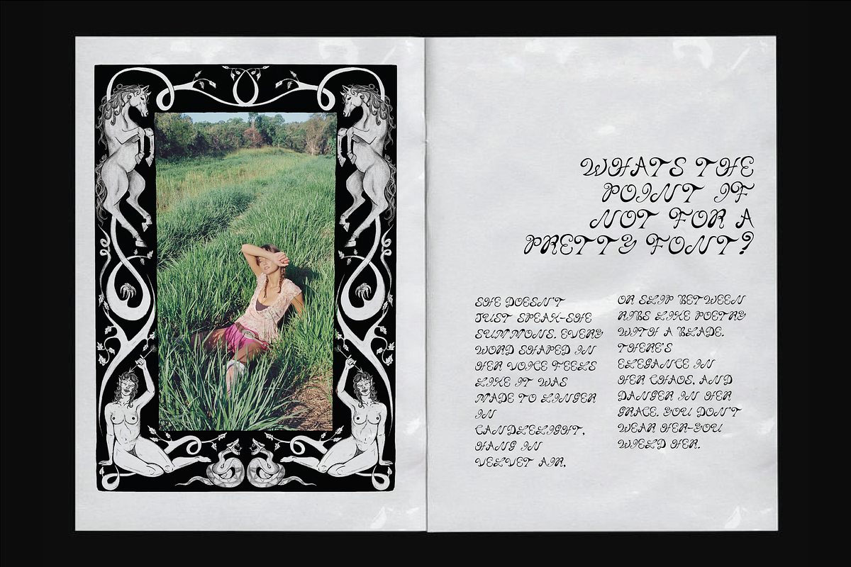 Lithe, A Handcrafted Display Serif, a Font by LLM Studios (Photo 2 of 6)
