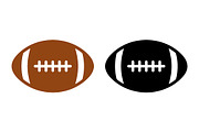 American Football Vector Icon Set, a Solid Icon by Artonix (Thumbnail 2 of 2)