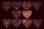 Hippie & Boho Heart, Procreate Stamp, a Brush Add-On by Sense Library (Thumbnail 3 of 19)