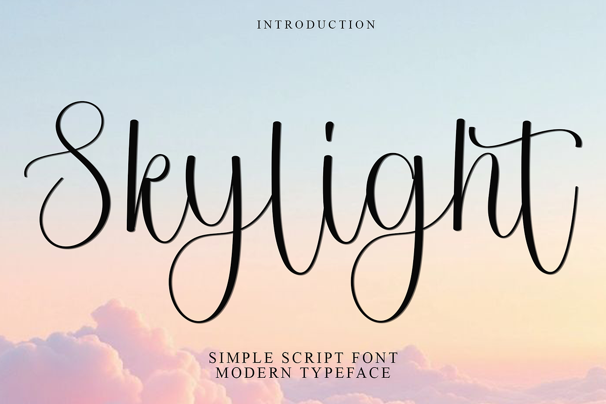Skylight, a Handwritten Font by FreshTypeINK (Photo 1 of 7)