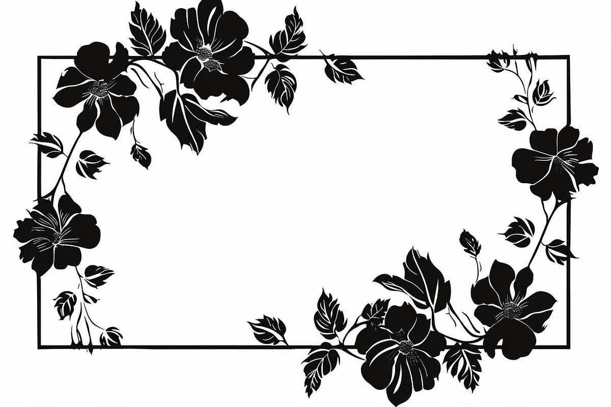 8 Floral Border Frame Bundle, an Illustration by Designs_River (Photo 3 of 9)