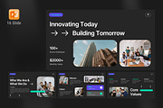 Company Profile Powerpoint Template, a Presentation Template by Eklip Studio (Thumbnail 1 of 6)