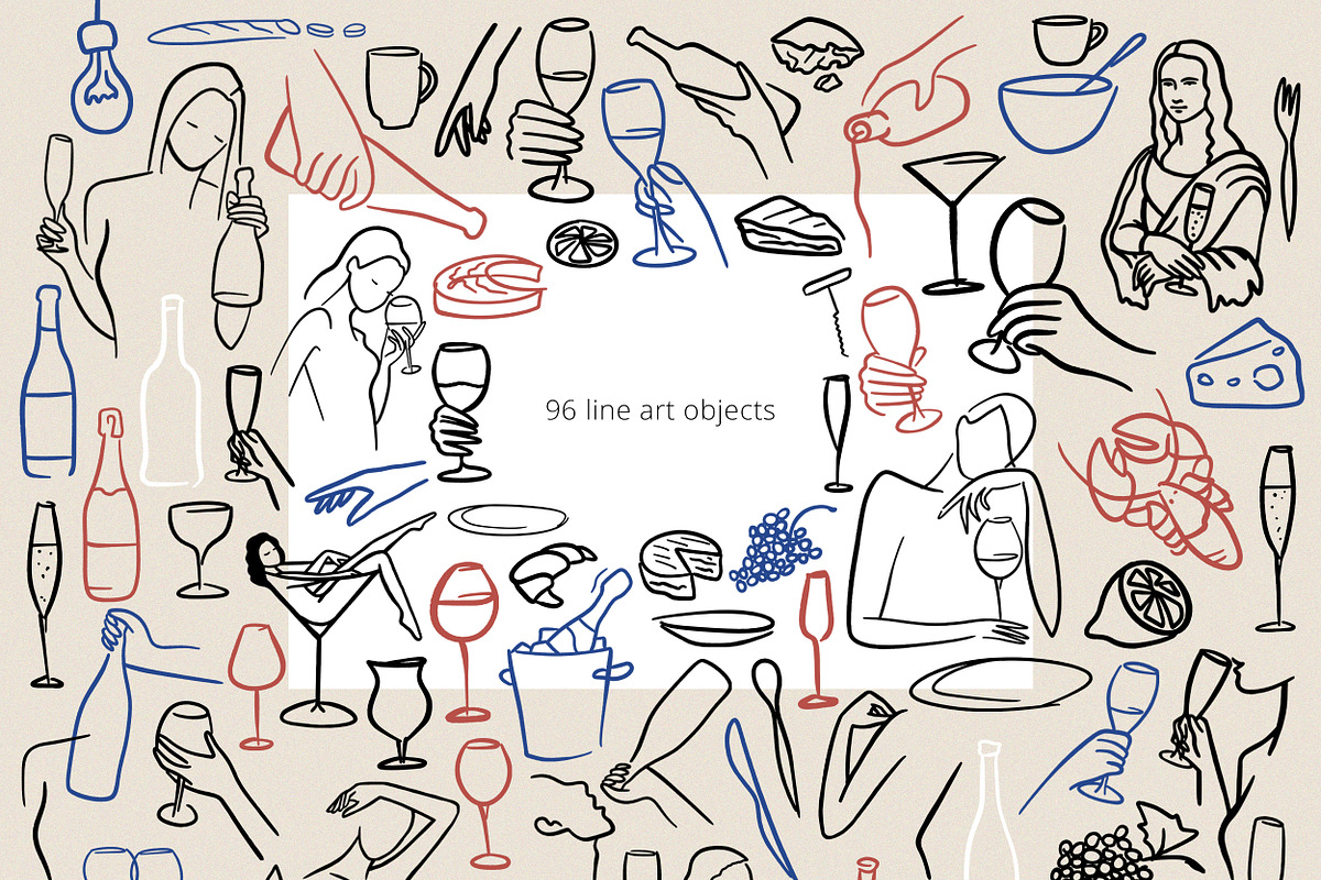 Winetastic. Collage & Illustrations, an Object Graphic by AnMark (Photo 3 of 12)
