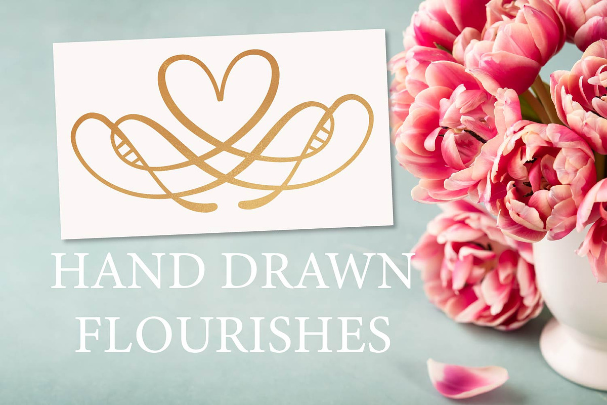 Spring Flourishes - Ornament Font