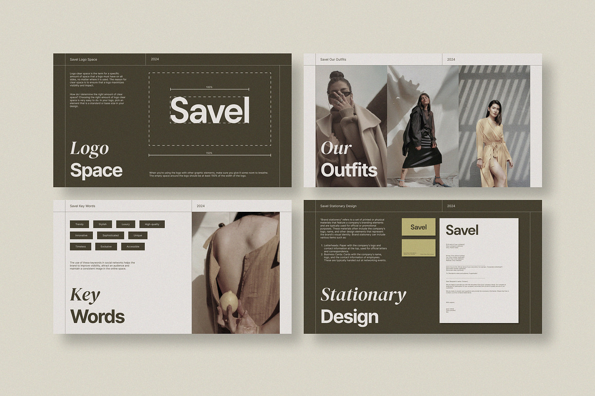 Branding Guidelines Template, a Presentation Template by lekseo studio (Photo 6 of 8)